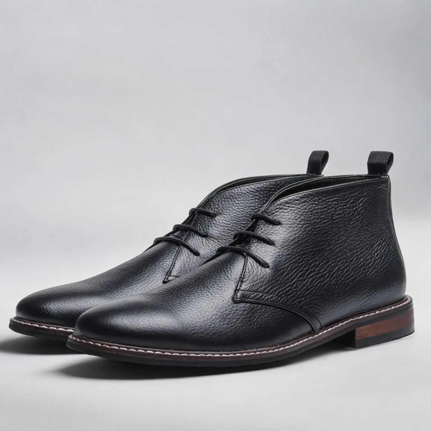 Herold | leather chukka boots