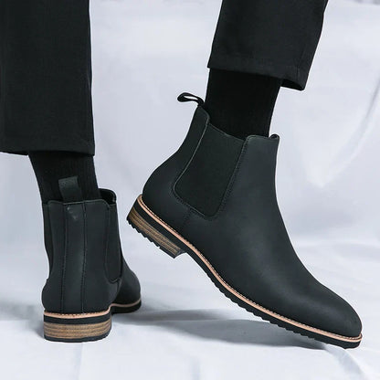 Cosmo | leather chelsea boots