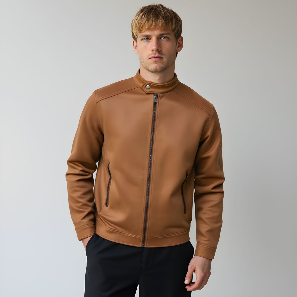 'Rebel' Alcantara Jacket